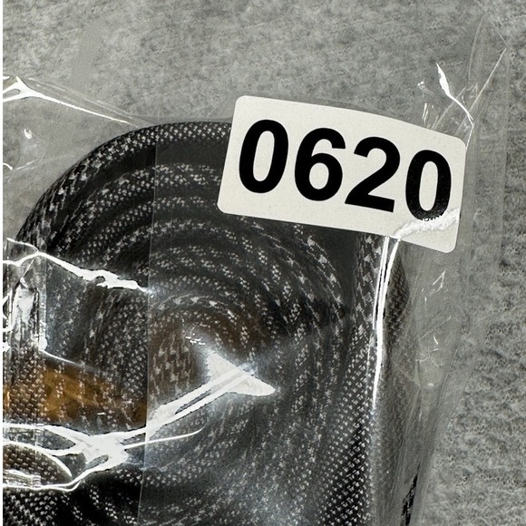 H&M Black Gray Houndstooth Plaid Polyester Men's Neck Tie Slim / Modern Style - Picture 8 of 8